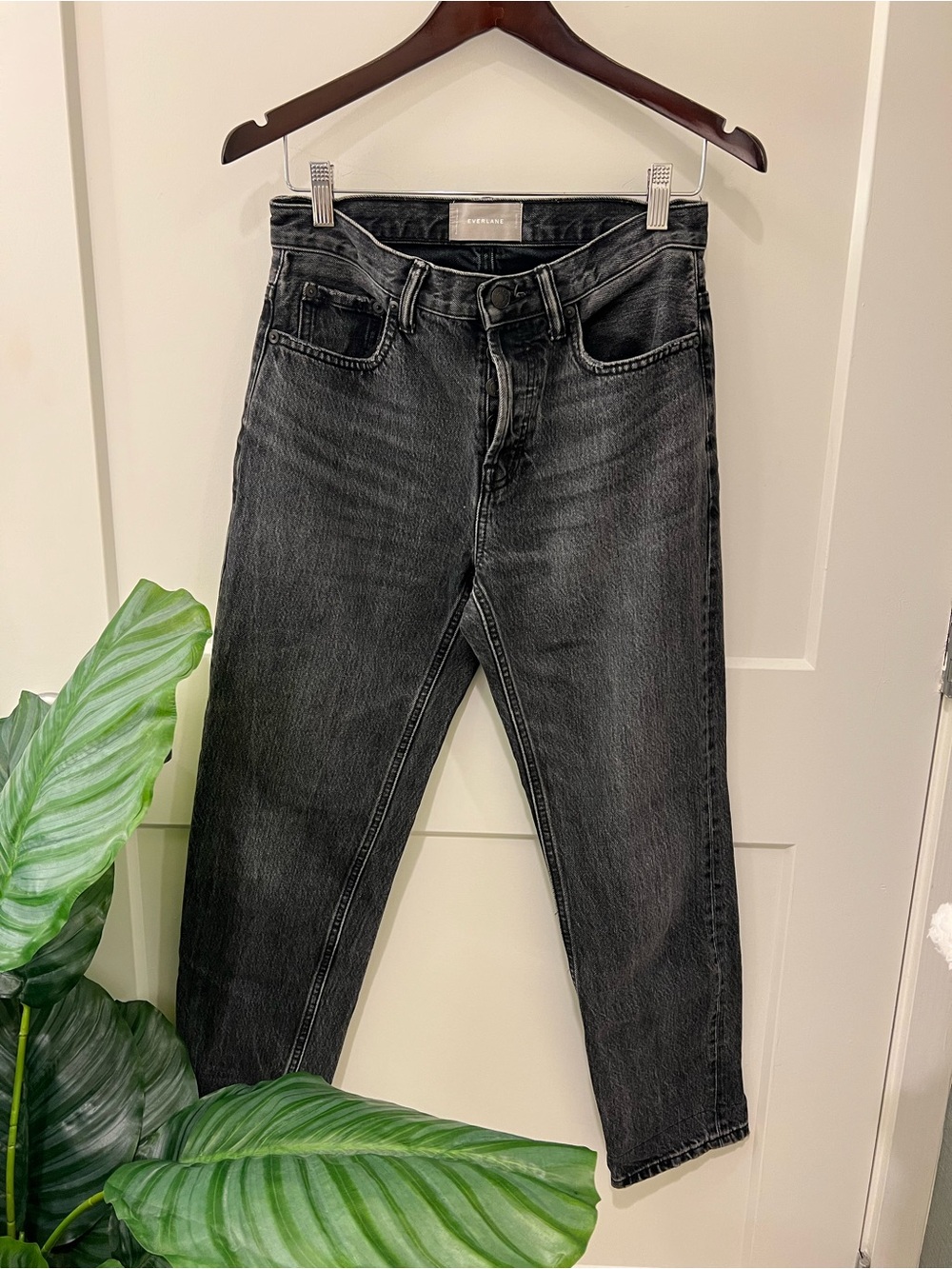 Everlane Jeans in Washed Black